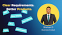 turn business needs into clear and actionable software requirements