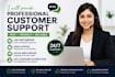 provide professional live chat and customer support