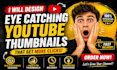professional youtube thumbnails design