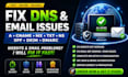fix dns issues a cname mx spf dkim dmarc domain and email errors fast