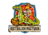 do unique mascot crocodile and gator logo