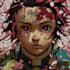 create anime illustration with dynamic pose and detail