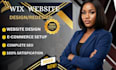 build wix website design redesign wix website  ecommerce