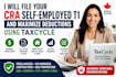 file your cra self employed t1 and maximize deductions using taxcycle