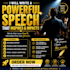 write speeches, which are professional, motivational, etc