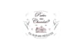 design rococo shabby chic tea salon logo chocolate