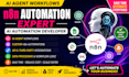 develop ai agent workflow,n8n automation expert for hire ai automation developer