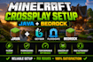setup minecraft java and bedrock crossplay servers