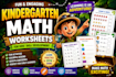 create kindergarten math worksheets for kids skill development