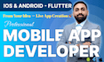 build mobile app development app developer flutter react native ai app creation