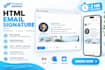design clickable html email signature and animated email signature
