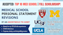 edit your medical school personal statement