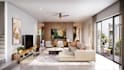 create 3d rendering of an interior house