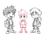 sketch your cartoon character