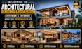 design realistic 3d house rendering, interior and exterior visualization lumion