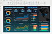 do data analysis using python, excel and power bi