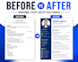 design a professional resume using canva
