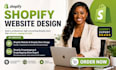shopify website store design, shopify store, shopify drop shipping store