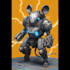 create a mecha robot art of your choice
