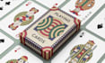 do unique playing card illustration, poker, 52 card deck card box mockup