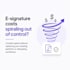 reduce your esignature costs without you having to switch platforms