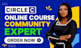 setup circle so online course circle so online community circle membership site