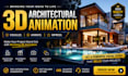 3d architectural animation, walkthrough and real estate rendering with lumion