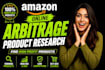 do amazon fba product research for online arbitrage