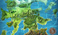 design board game maps, fantasy map, tabletop game map layouts and illustration