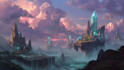 create fantasy environment concept art