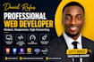 be your front end developer