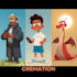 design cartoon illustration with creative and fun concept