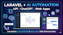 develop laravel web apps and ai automation using llms