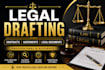 legal drafting contracts and agreements professionally