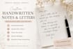 write beautiful handwritten notes, letters, and messages