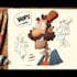 draw cartoon character with fun and dynamic style