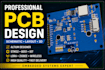 design pcb schematic and layout in easyeda for jlcpcb