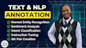 annotate text data for nlp llms sentiment analysis and ai training datasets