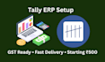 set up tally erp for your small business