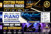 create professional piano accompaniment, backing tracks, sheet music arrangement