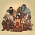 did group party character art, dnd party