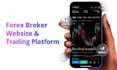 build forex broker website and forex trading platform, crypto trading platform