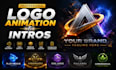 design custom logo animation and intros