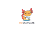 design brilliant team mascot star gate squad logo