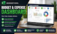 design automation microsoft excel budget spreadsheet expense tracker dashboard