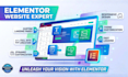 design or redesign wordpress website using elementor pro