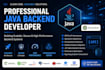develop scalable spring boot rest API and backend services