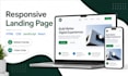 build a responsive landing page