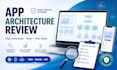 review your app architecture and provide practical improvement recommenda