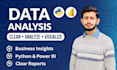 analyze your data and provide insights with dashboard